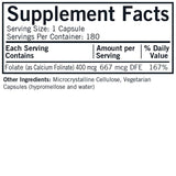 Folinic Acid 400 mcg