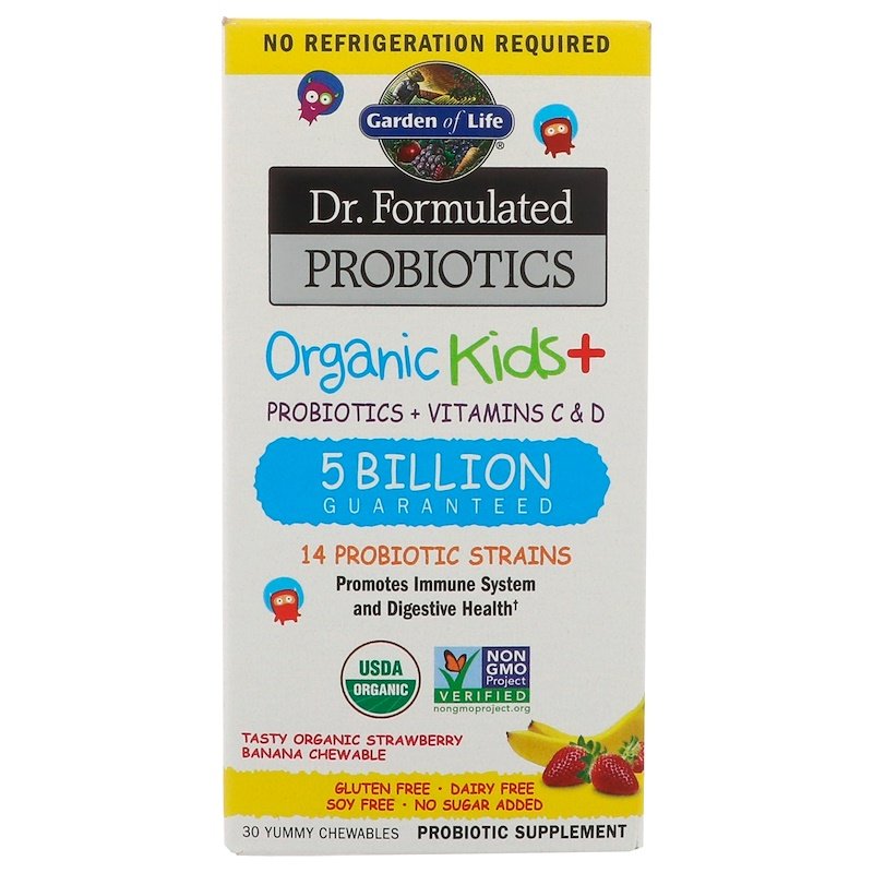 DR. FORMULATED PROBIOTICS ORGANIC KIDS+ 5 BILLION